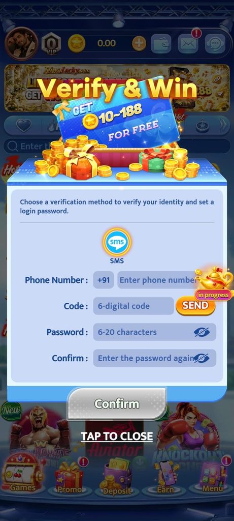 How to Register on the Diwa Lucky App?